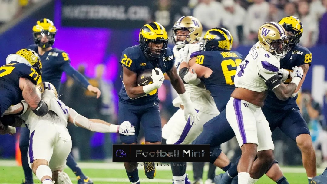 Michigan RB Kalel Mullings has been working on getting &#039;those house calls&#039; this offseason